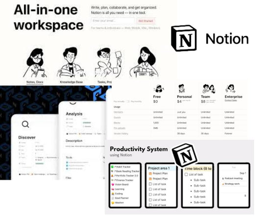 Notion 時間與專案管理工具