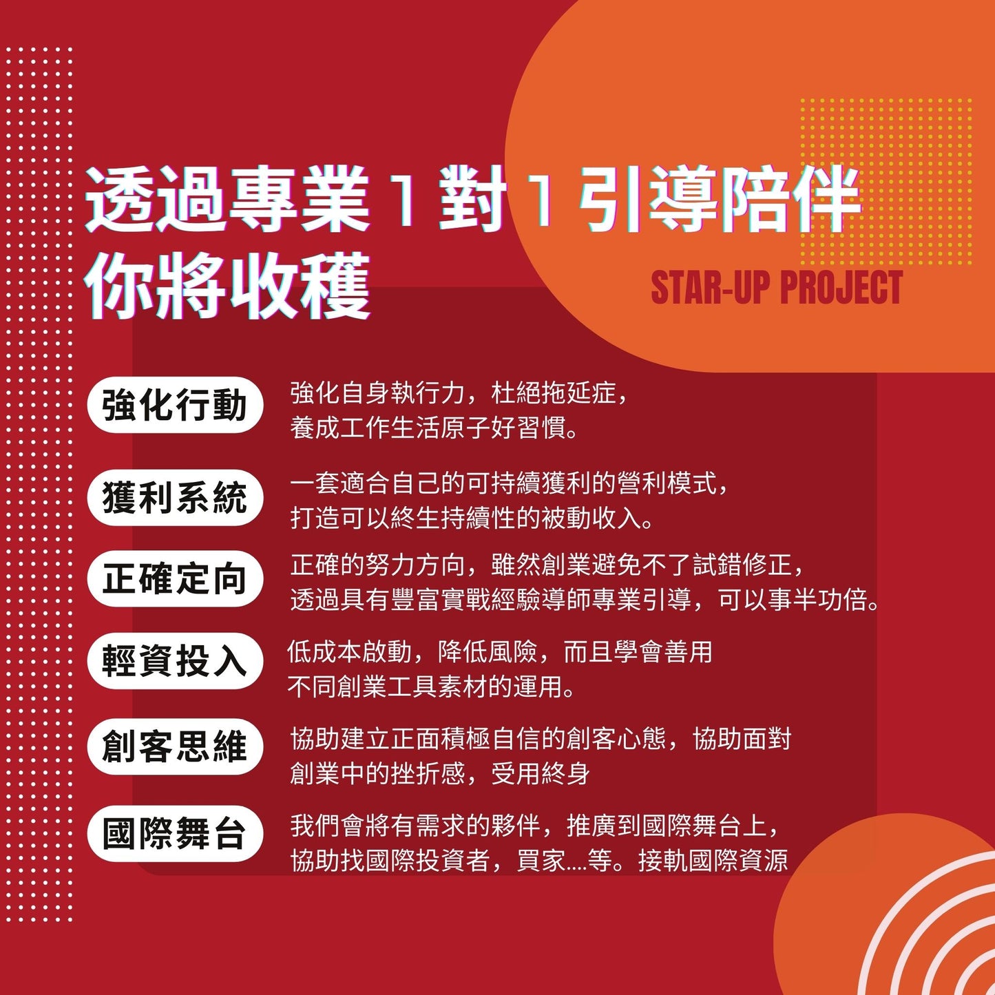 001 | 微型創業者從0開始培育方案
